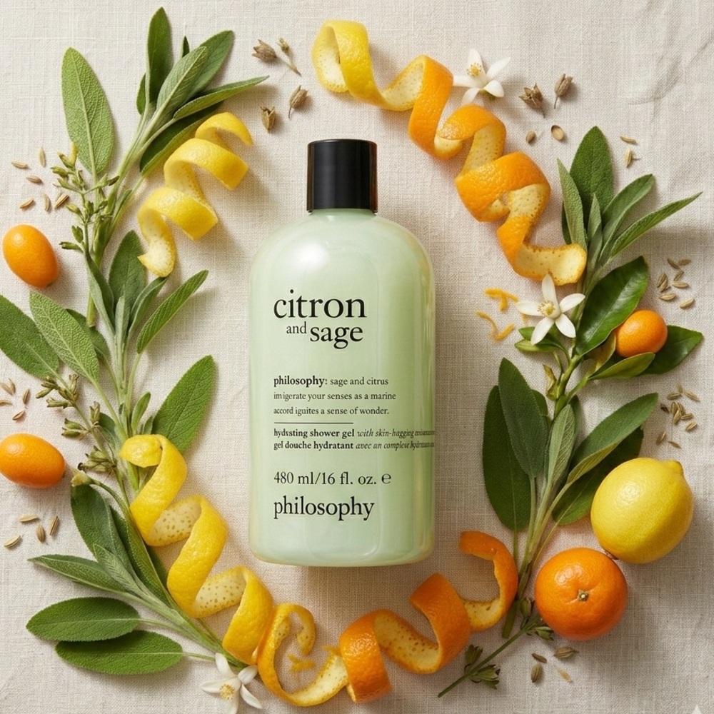 NWT Philosophy Citron and Sage Luxury Curated Gift Set new unopened sealed - Picture 2 of 7